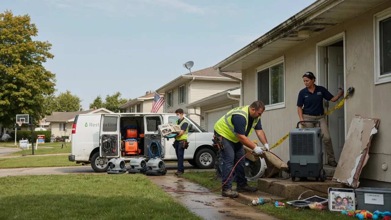 Water Damage Restoration in Angola, LA near me
